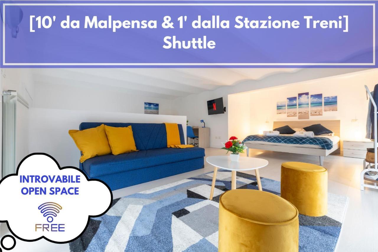 شقة 10' Da Malpensa & 1' Dalla Stazione TreniShuttle سوما لومباردو المظهر الخارجي الصورة